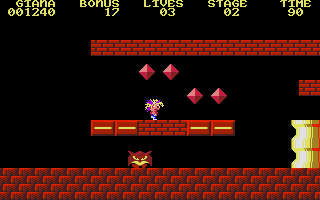 The Great Giana Sisters screenshot 4 for Amiga